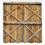 Barn Door Shower Curtain Wayfair