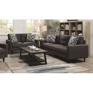 Santori 3 Piece Living Room Set by Ebern Designs