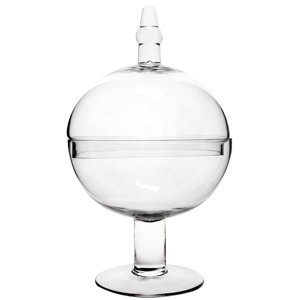 Apothecary Glass Candy 2 Piece Apothecary Jar Set (Set of 2)