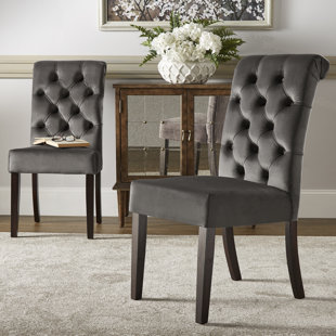 Crystal Tufted Dining Chairs Wayfair Crystal Tufted Dining Chairs Wayfair