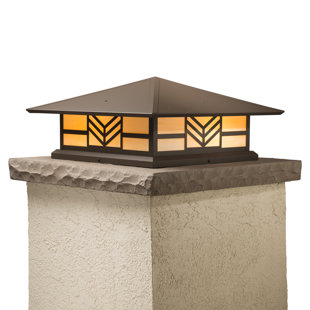 Best Sharp Shallow Column Mount 1-Light LED Pier Mount Light By Loon Peak Outdoor Lighting Sharp Shallow Column Mount 1-Light LED Pier Mount Light By Loon Peak Outdoor Lighting