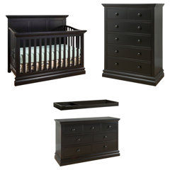 black nursery set