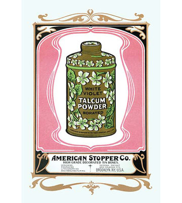 White Violet Talcum Powder Vintage Advertisement Buyenlarge