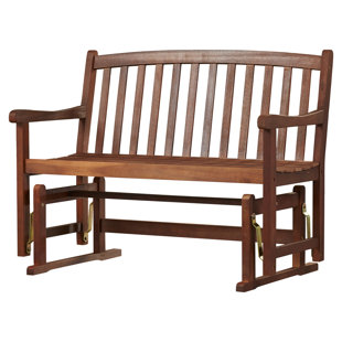 Extra Long Outdoor Bench Wayfair Worcester Glider Wood Garden Bench