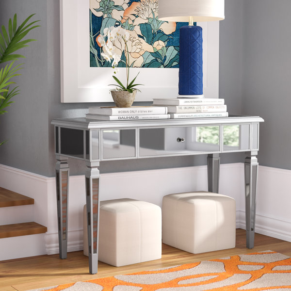Loganne Mirrored Console Table by Willa Arlo Inter