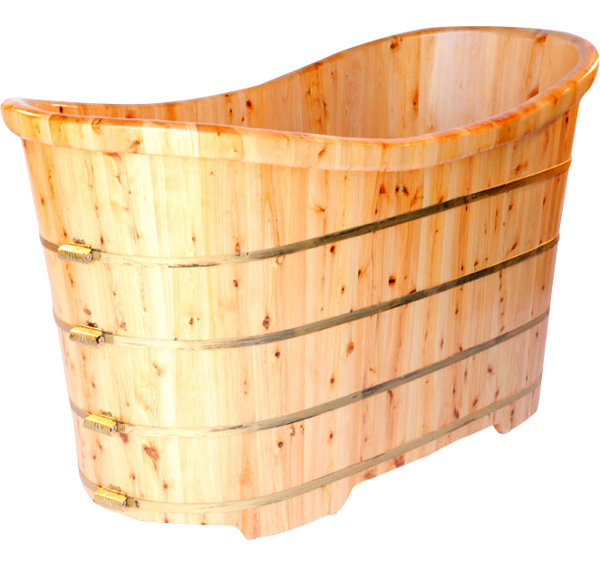 63 x 28.38 Freestanding Soaking Bathtub by Alfi Brand