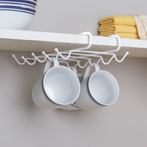 Wayfair Basics Under Shelf Mug Rack