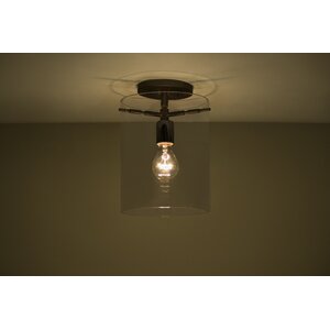 Pahu 1-Light Semi Flush Mount