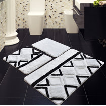 Bath Rug Set Shower Bath Mats You Ll Love Wayfair Co Uk