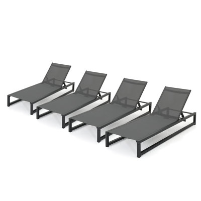 Lindenberg Sun Lounger Set Mercury Row Lindenberg Sun Lounger Set Mercury Row