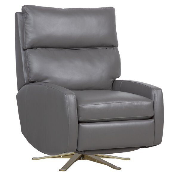 Aspire Leather Manual Glider Recliner By Fairfield Chair
