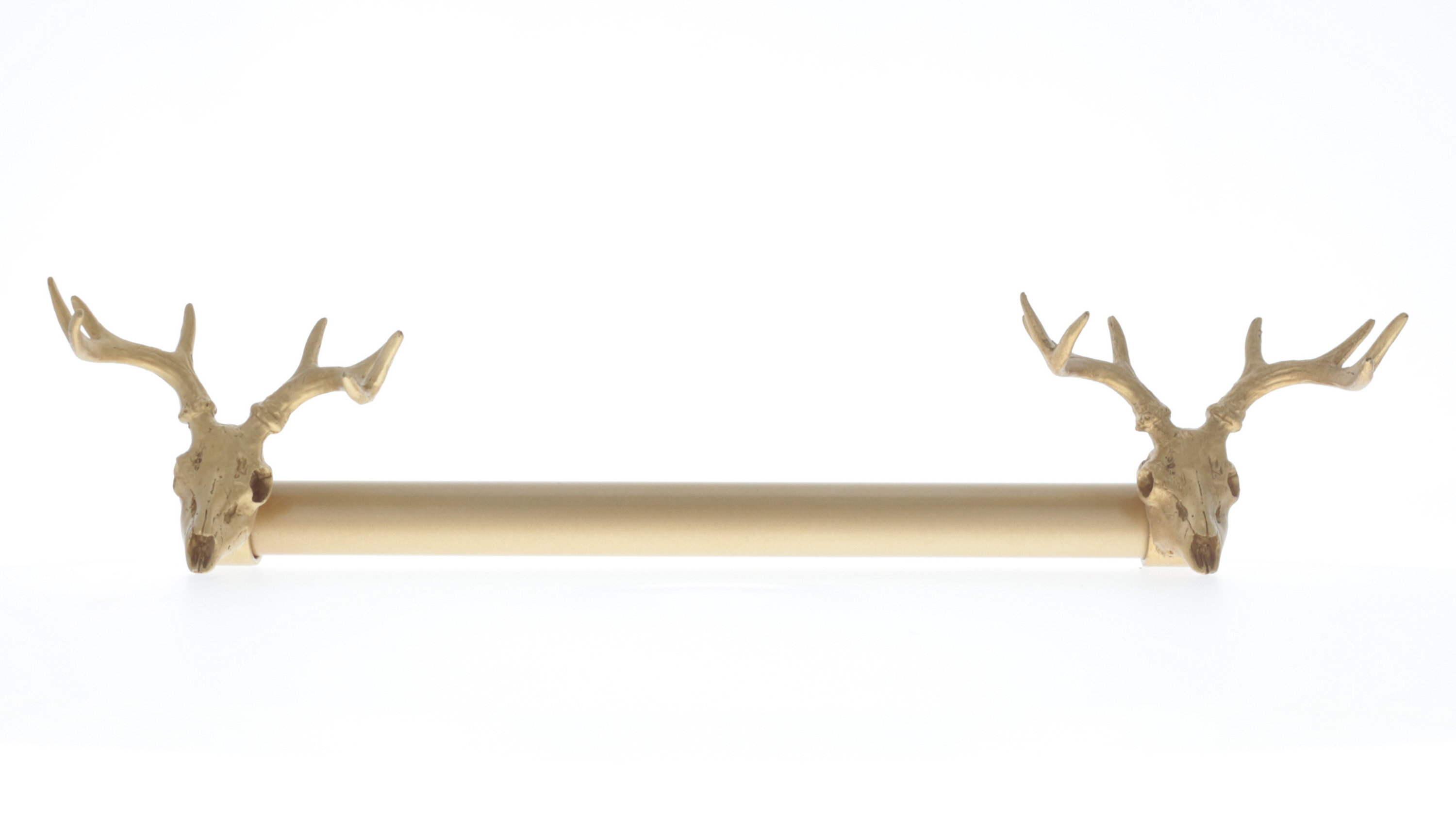 Loon Peak Islais Deer Skull Drapery Curtain Single Rod Reviews