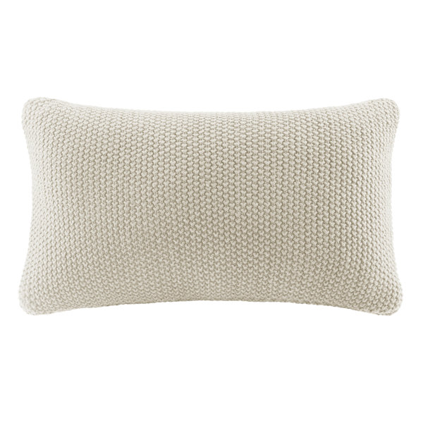 Elliott Knit Lumbar Pillow Cover by The Twillery Co.| @ $24.99