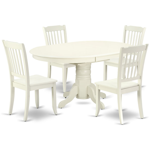Best Choices Kovac 5 Piece Extendable Solid Wood Dining Set By August Grove Spacial Price