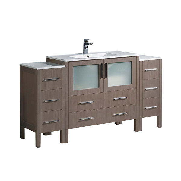 Torino 60 Single Bathroom Vanity Set by Fresca