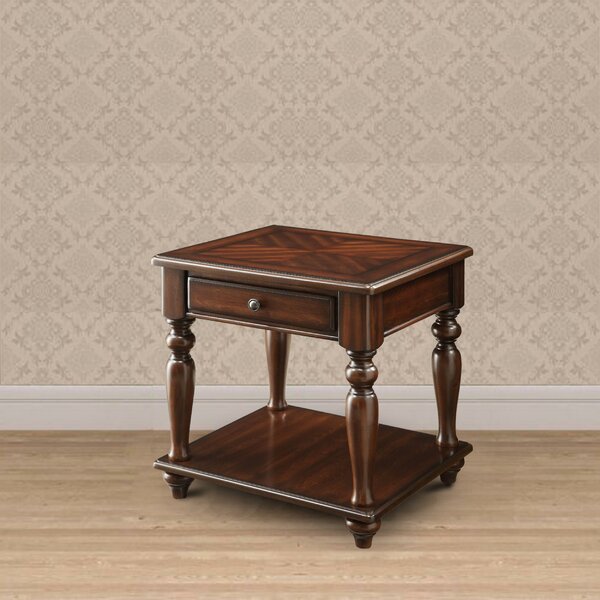 Best Obregon End Table With Storage