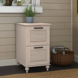 Farmhouse Rustic White Filing Cabinets Birch Lane