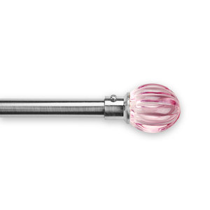 Driscoll Kids Adjustable Single Curtain Rod and Hardware Set