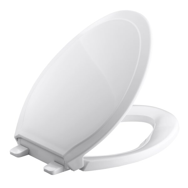 Rutledge Quiet-Close with Grip-Tightelongated Toilet Seat by Kohler
