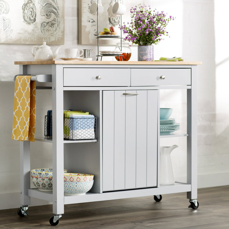 Kitchen Island Cart lark manor rodemack kitchen island & reviews | wayfair Kitchen Island Cart lark manor rodemack kitchen island & reviews | wayfair