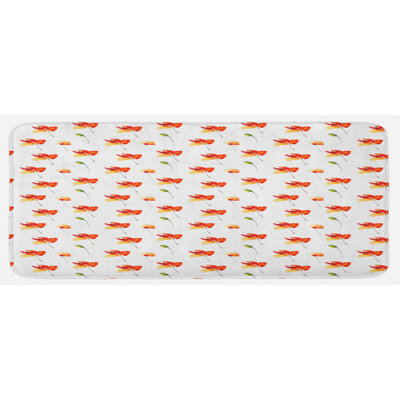 Watercolor Kitchen Mat East Urban Home
