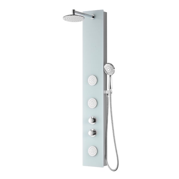 Mare Series Adjustable Shower Head Shower Panel System by ANZZI