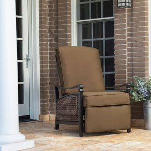 Carson Luxury Outdoor Recliner Chair with Cushion