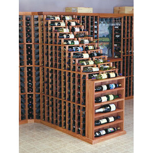 Designer Series 282 Bottle Floor Wine Rack