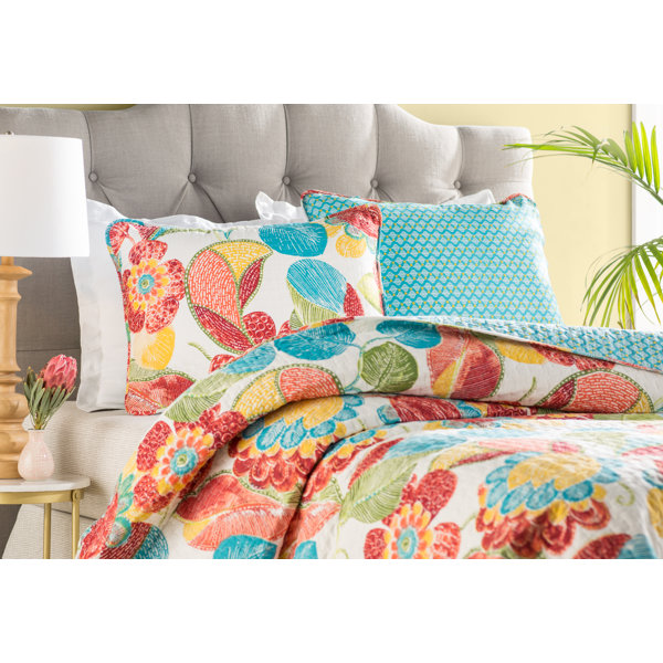 Colleyville 3 Piece Reversible Quilt Set by Bungal