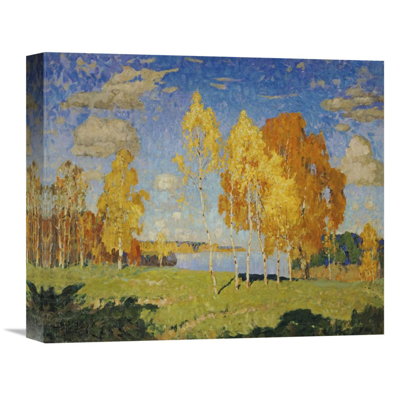 Global Gallery Chris Paschke Rain on The Plain Canvas Artwork 30 x 30