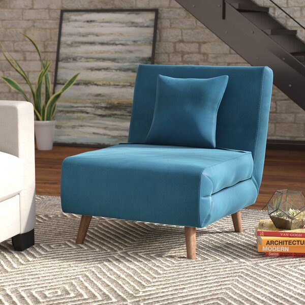 Wolfe Convertible Chair by Mercury Row