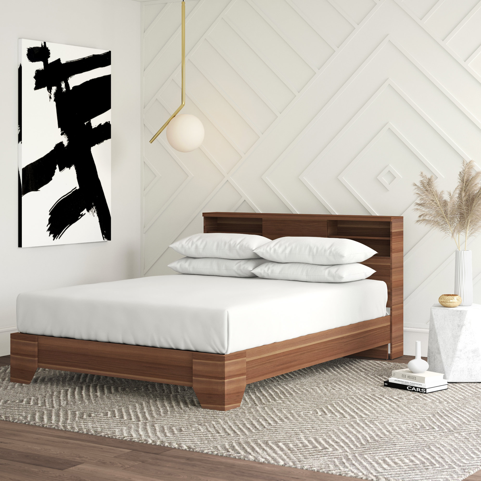 Mercury Row Elkton Queen Platform Bed Reviews Wayfair Mercury Row Elkton Queen Platform Bed