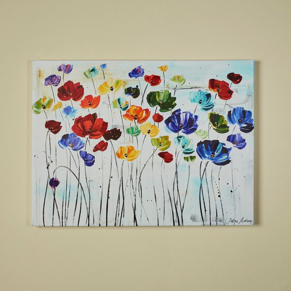 Lilies by Jolina Anthony on Canvas by Charlton Home