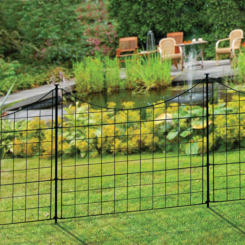 Wam Bam 25 in. x 137.5 in. Zippity Garden Fence & Reviews Wayfair