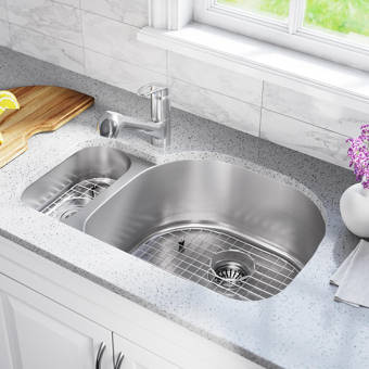 Mrdirect Stainless Steel 31 X 21 Double Basin Undermount Kitchen Sink With Additional Accessories Wayfair