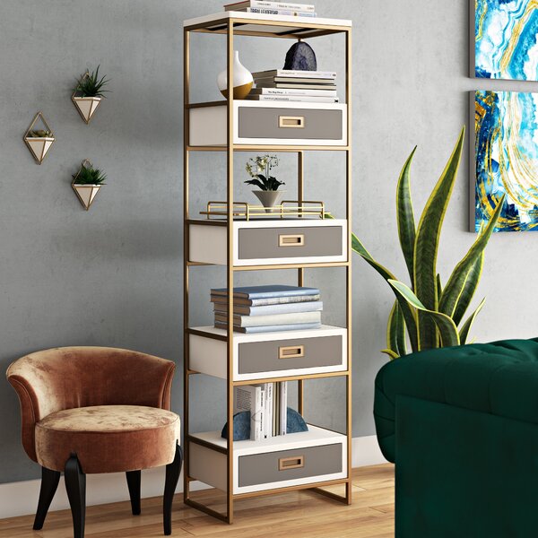 Ariadne Standard Bookcase By Willa Arlo Interiors
