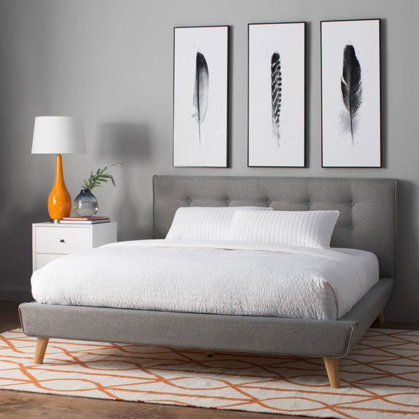 Rasmussen Upholstered Platform Bed by Langley Stre