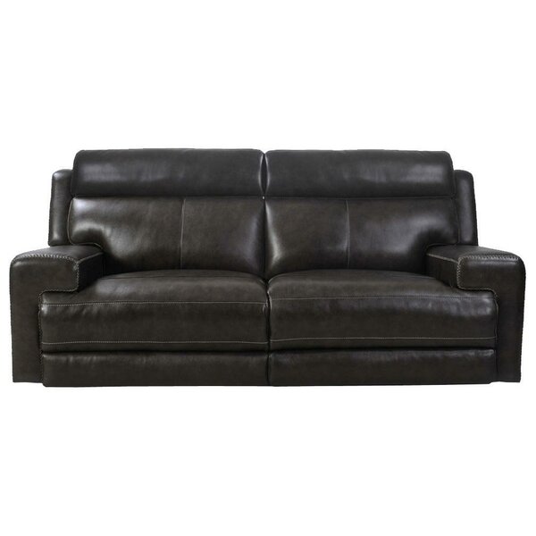 Gambrinus Leather Reclining Sofa By Latitude Run
