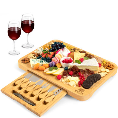 Bamboo Cheese Board Royal Craft Wood