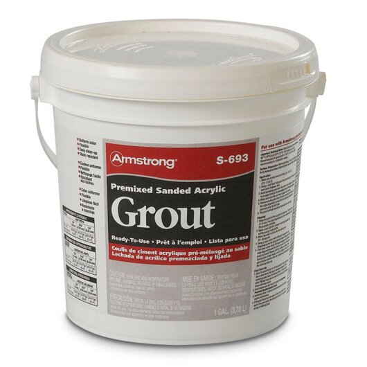 Premixed Sanded Acrylic Grout in Glacier - 1 Gallon by Armstrong Flooring