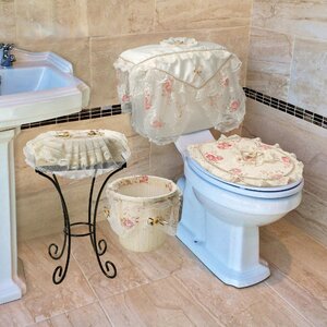 Eden Lace 4-Piece Bathroom Set