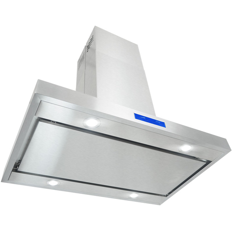 AKDY 36" 400 CFM Convertible Island Range Hood & Reviews Wayfair