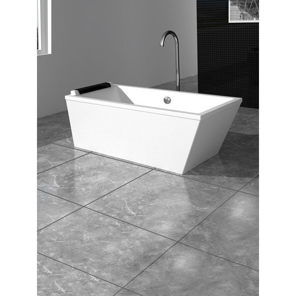 Large Freestanding 24 x 75 Bathtub by Fine Fixtures