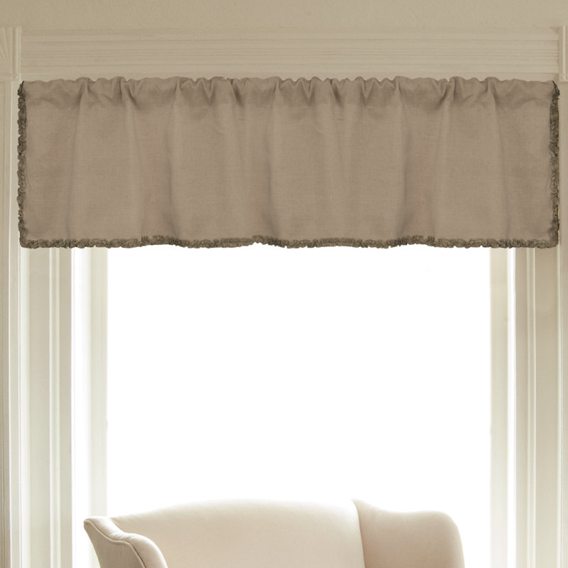 Heritage Lace Ruffled Luxury Curtain Valance & Reviews Wayfair