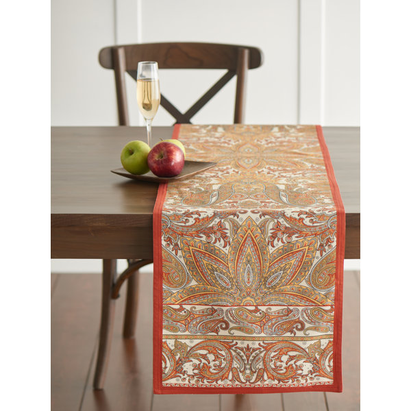 Kashmir Paisley Table Runner by Maison d' Hermine