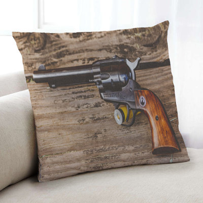 Tools Guns 2 Throw Pillow East Urban Home Cover Material Synthetic Tools Guns 2 Throw Pillow East Urban Home Cover Material Synthetic