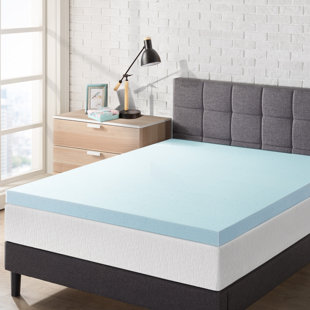 Gel Memory Foam Mattress Pads Toppers You Ll Love In 2020 Wayfair