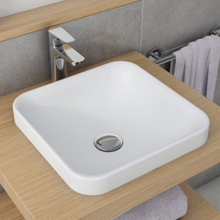 Square Bathroom Sinks You Ll Love Wayfair Quickview Kraus Natura Square Vessel Bathroom Sink