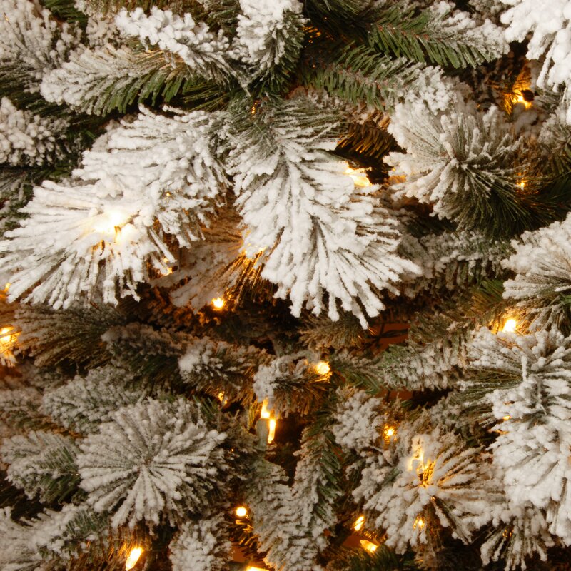 National Tree Co. 7.5' Pine Artificial Christmas Tree with 650 ...