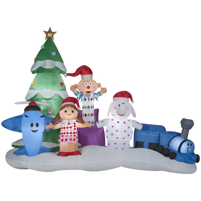 Misfit Toys Scene Rudolph Inflatable Misfit Toys Scene Rudolph Inflatable